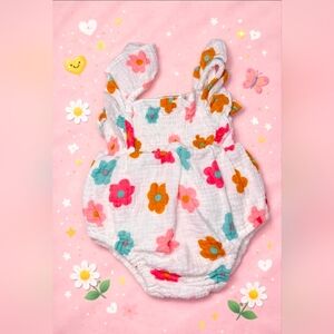 Floral Baby Romper